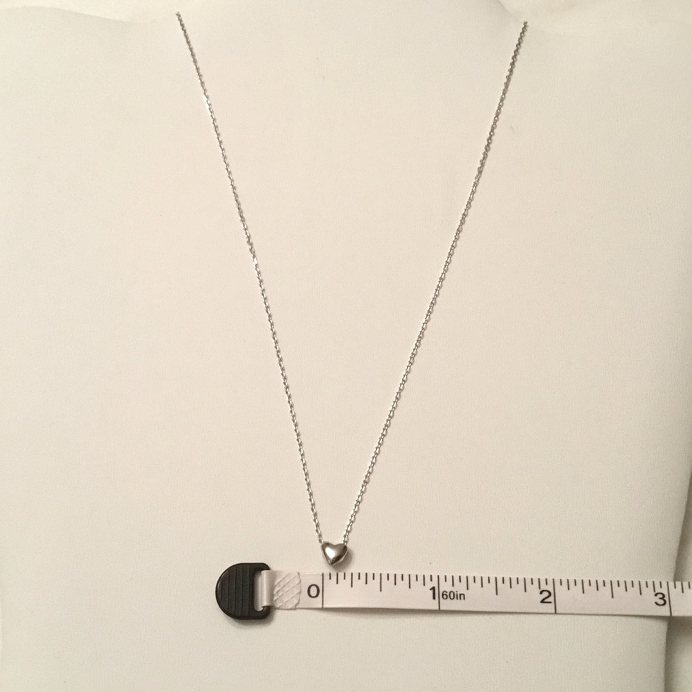 Sale $20 Firm! Sterling Silver Heart Necklace - Picture 15 of 16